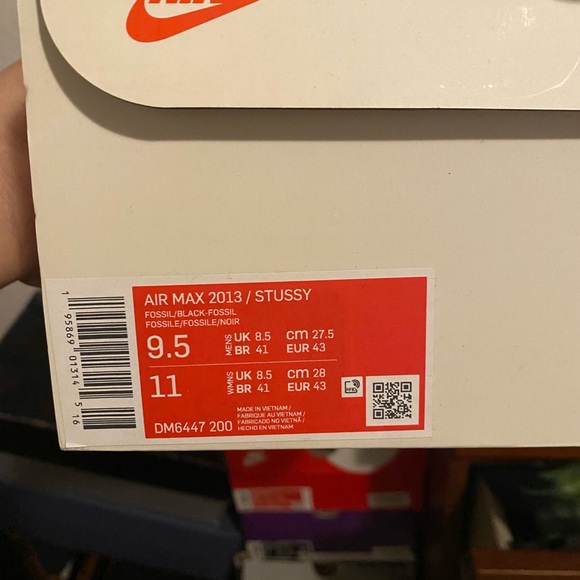 Stussy Air max 2013 Fossil - Picture 8 of 8